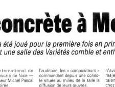 Nice-Matin, 2 mai 1998