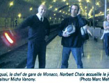 Nice-Matin 24 avril 2003